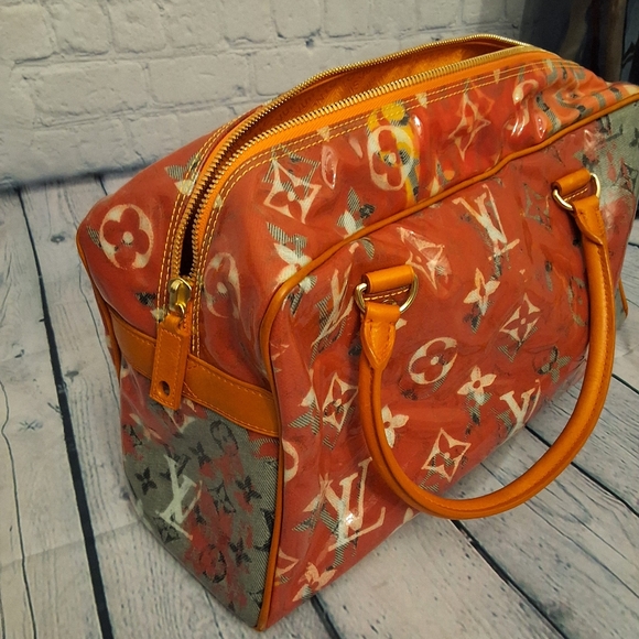 🎁Rare and highly collectable Louis Vuitton Defile Weekender in Pulp Watercolor. - Picture 5 of 16